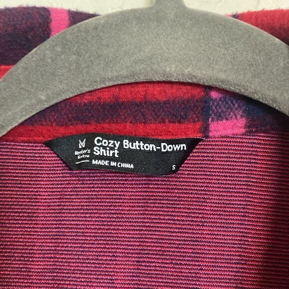 Red and pink flannel fleece - Picture 3 of 5